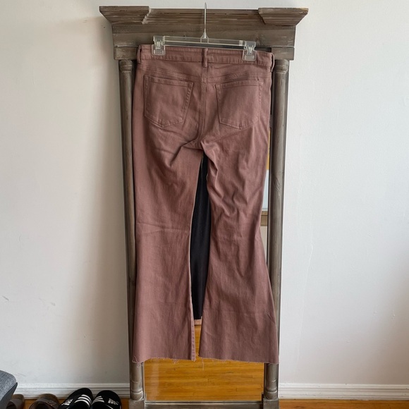 PacSun Brown Stretch Low Rise Flare Jeans - Picture 5 of 8